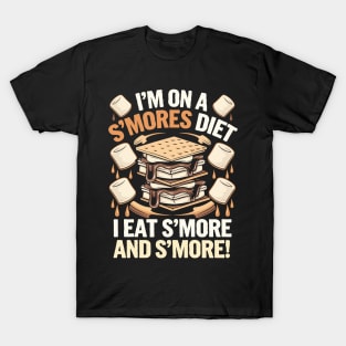 Smores diet funny 03 T-Shirt